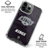 NHL Los Angeles Kings Distressed iPhone 16 Pro Max Clear Case