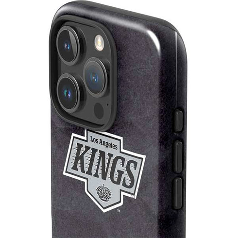 NHL Los Angeles Kings Distressed iPhone 16 Pro Max Impact Case