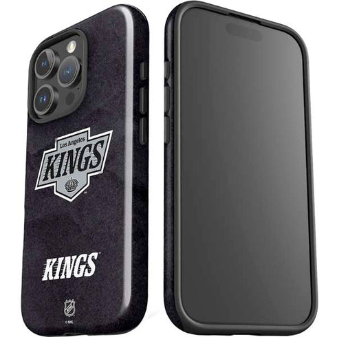 NHL Los Angeles Kings Distressed iPhone 16 Pro Max Impact Case