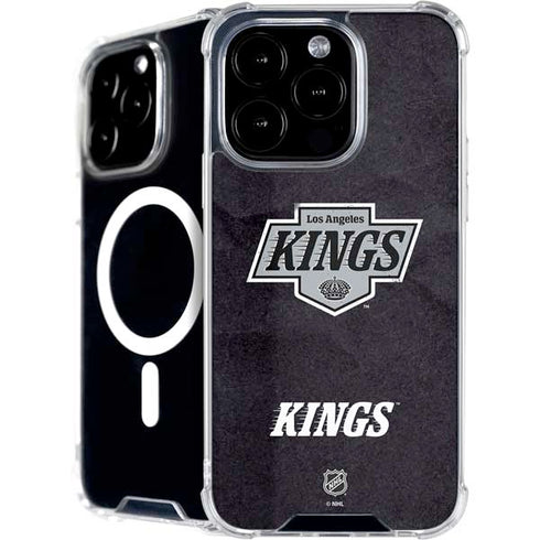 NHL Los Angeles Kings Distressed iPhone 16 Pro Max MagSafe Case