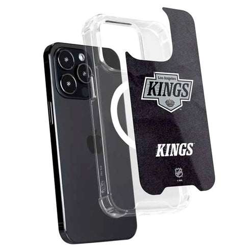 NHL Los Angeles Kings Distressed iPhone 16 Pro Max MagSafe Case