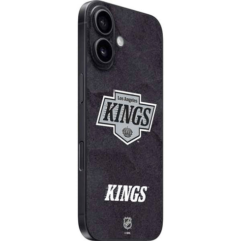 NHL Los Angeles Kings Distressed iPhone 16 Skin