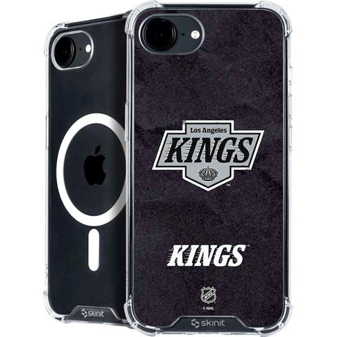 NHL Los Angeles Kings Distressed iPhone 16e MagSafe Case