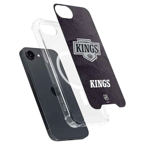NHL Los Angeles Kings Distressed iPhone 16e MagSafe Case