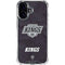 NHL Los Angeles Kings Distressed iPhone 17 Clear Case
