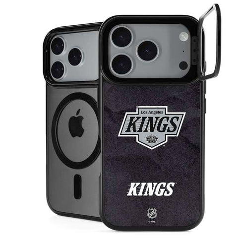 NHL Los Angeles Kings Distressed iPhone 18 Pro Max Kickstand Case