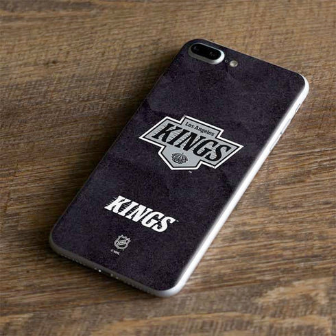 NHL Los Angeles Kings Distressed iPhone 8 Plus Skin