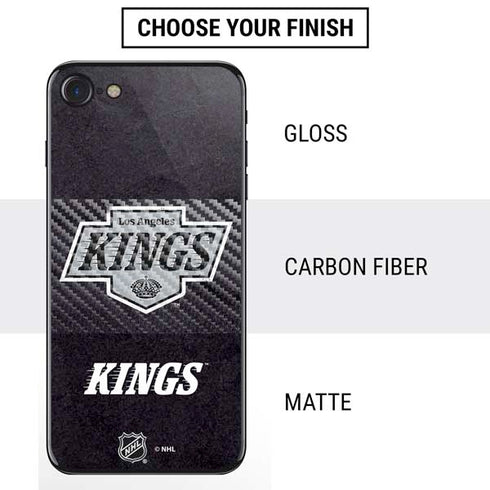 NHL Los Angeles Kings Distressed iPhone SE (2nd & 3rd Gen) Skin