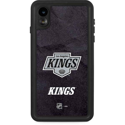 NHL Los Angeles Kings Distressed iPhone XR Waterproof Case