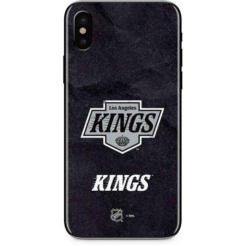 NHL Los Angeles Kings Distressed iPhone XS Max Skin