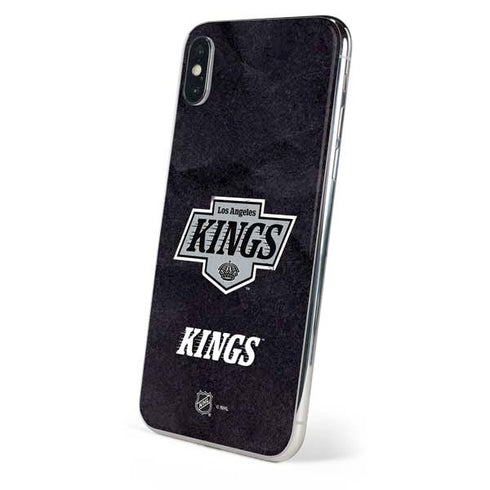 NHL Los Angeles Kings Distressed iPhone XS Max Skin