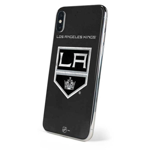 NHL Los Angeles Kings Distressed iPhone XS Skin