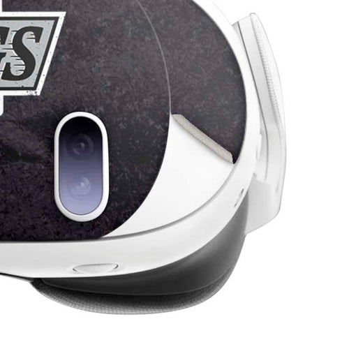 NHL Los Angeles Kings Distressed Meta Quest 3 Skin