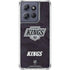 NHL Los Angeles Kings Distressed Moto G 5G (2025) Clear Case