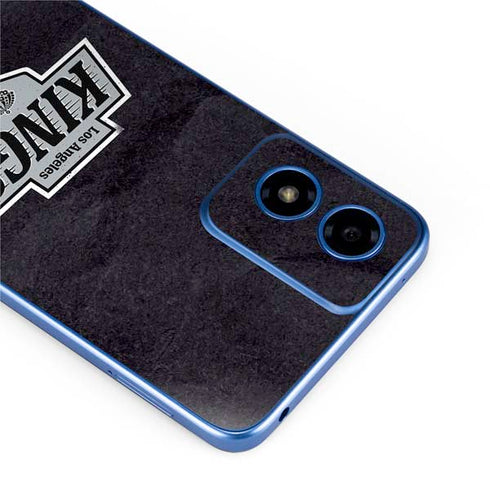 NHL Los Angeles Kings Distressed Moto G Play 4G (2024) Skin