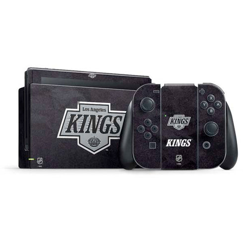 NHL Los Angeles Kings Distressed Nintendo Switch Bundle Skin