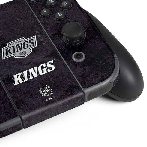 NHL Los Angeles Kings Distressed Nintendo Switch (2017-2021) Joy-Con Controller Skin