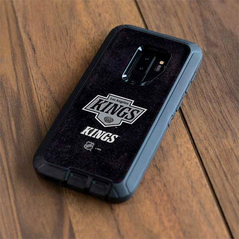 NHL Los Angeles Kings Distressed Otterbox Defender Galaxy Skin