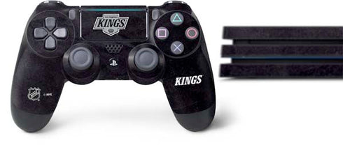 NHL Los Angeles Kings Distressed PS4 Pro Bundle Skin