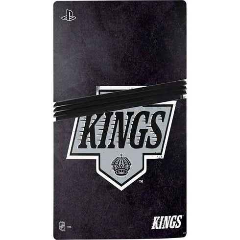 NHL Los Angeles Kings Distressed PS5 Pro Console Skin