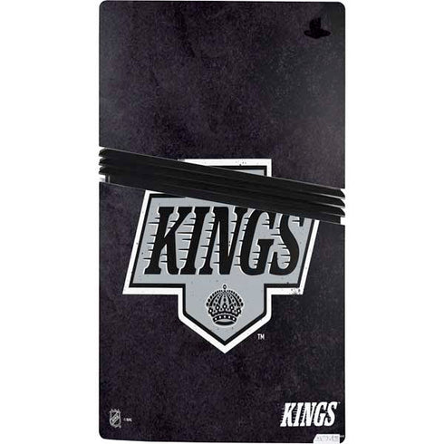 NHL Los Angeles Kings Distressed PS5 Pro Console Skin