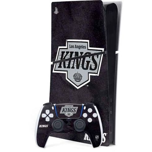 NHL Los Angeles Kings Distressed PlayStation PS5 Skins