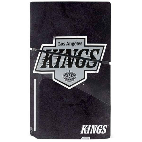 NHL Los Angeles Kings Distressed PS5 Slim Disk Bundle Skin