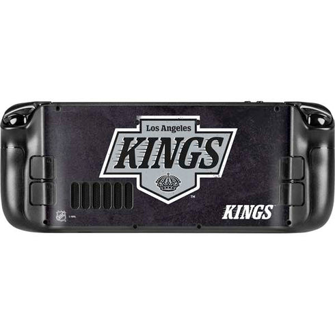 NHL Los Angeles Kings Distressed Steam Deck Handheld Gaming Computer Skin