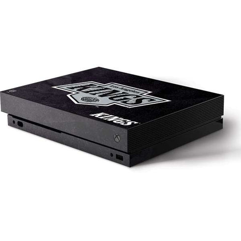 NHL Los Angeles Kings Distressed Xbox One X Console Skin