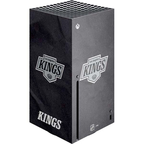 NHL Los Angeles Kings Distressed Xbox Series X Console Skin