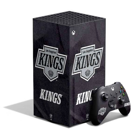NHL Los Angeles Kings Distressed XBox Series X Digital Edition Bundle Skin