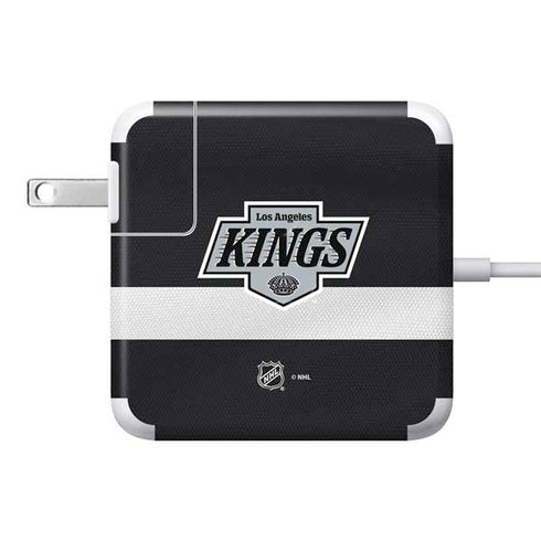 NHL Los Angeles Kings Jersey 85W Power Adapter (15 and 17 inch MacBook Pro Charger) Skin