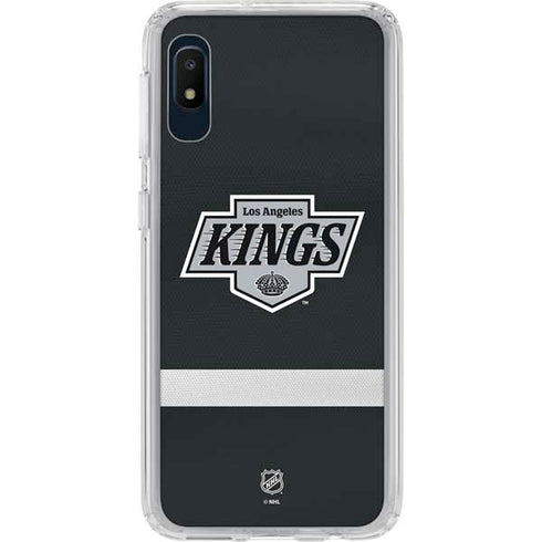 NHL Los Angeles Kings Jersey Galaxy A10e Clear Case