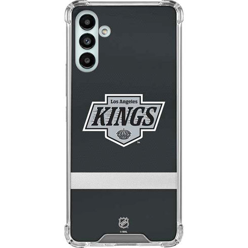 NHL Los Angeles Kings Jersey Galaxy A13 5G Clear Case
