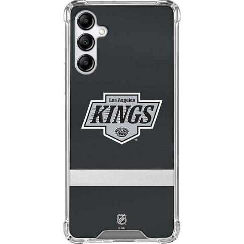NHL Los Angeles Kings Jersey Galaxy A14 5G Clear Case
