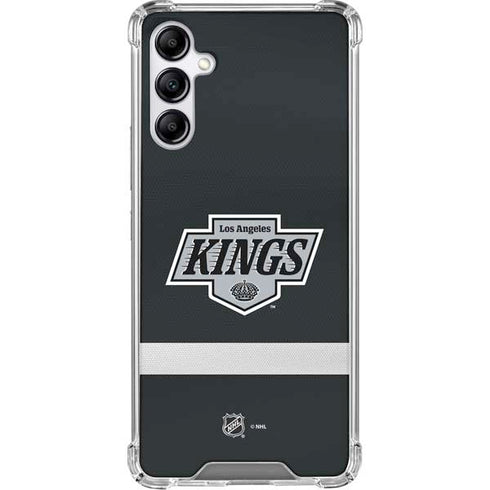 NHL Los Angeles Kings Jersey Galaxy A15 5G Clear Case