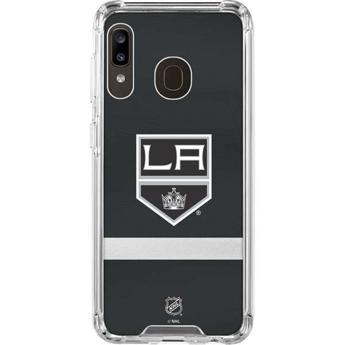 NHL Los Angeles Kings Jersey Galaxy A30 Clear Case