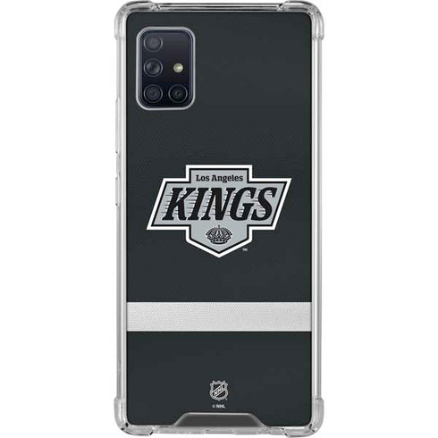 NHL Los Angeles Kings Jersey Galaxy A51 5G Clear Case