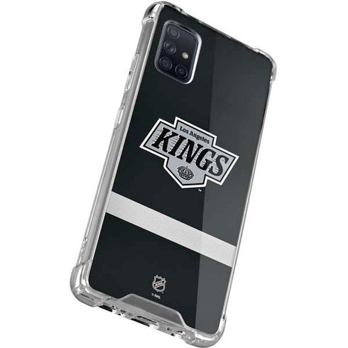 NHL Los Angeles Kings Jersey Galaxy A51 5G Clear Case