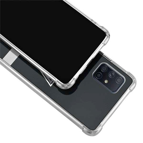 NHL Los Angeles Kings Jersey Galaxy A71 5G Clear Case