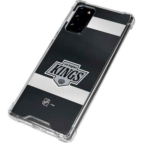 NHL Los Angeles Kings Jersey Galaxy Note20 5G Clear Case