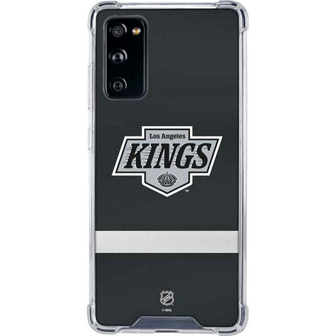 NHL Los Angeles Kings Jersey Galaxy S20 FE Clear Case