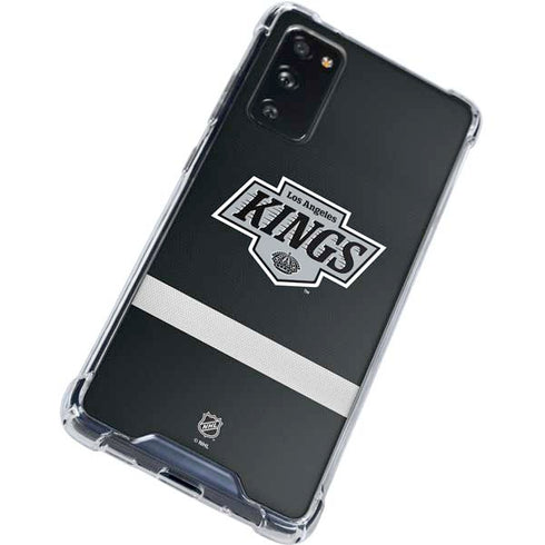 NHL Los Angeles Kings Jersey Galaxy S20 FE Clear Case