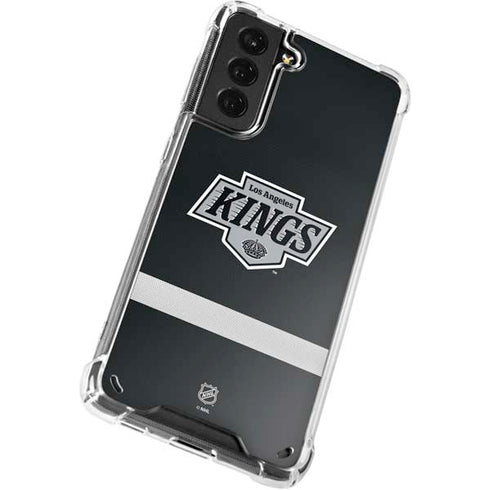 NHL Los Angeles Kings Jersey Galaxy S21 Plus 5G Clear Case