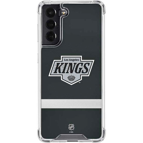 NHL Los Angeles Kings Jersey Galaxy S22 Clear Case