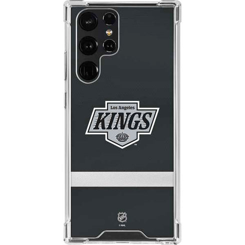 NHL Los Angeles Kings Jersey Galaxy S22 Ultra Clear Case