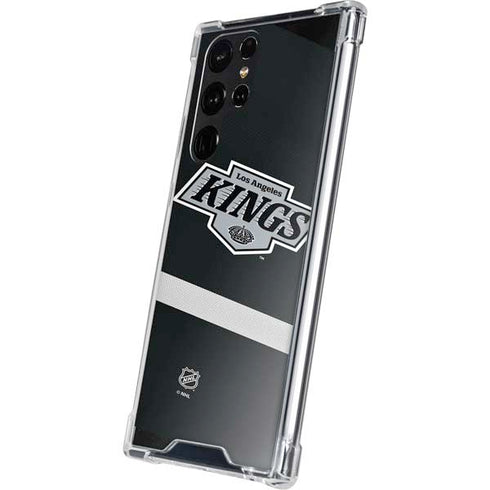 NHL Los Angeles Kings Jersey Galaxy S22 Ultra Clear Case