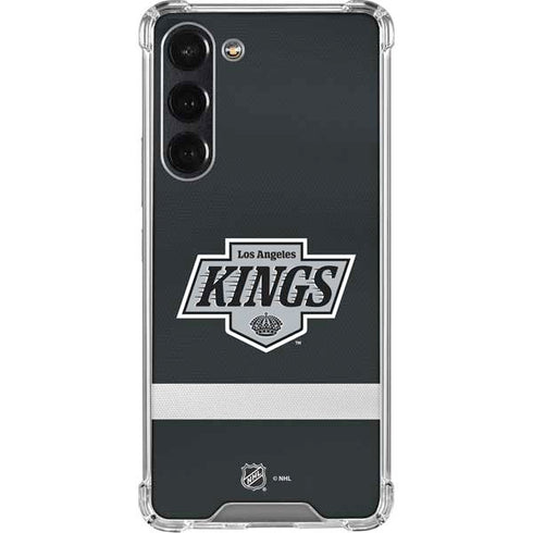 NHL Los Angeles Kings Jersey Galaxy S23 FE Clear Case