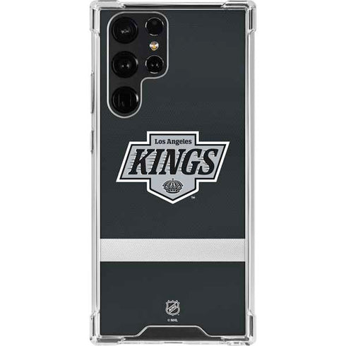 NHL Los Angeles Kings Jersey Galaxy S23 Ultra Clear Case