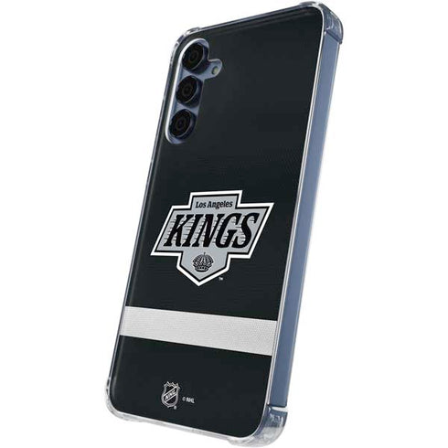 NHL Los Angeles Kings Jersey Galaxy S24 Clear Case